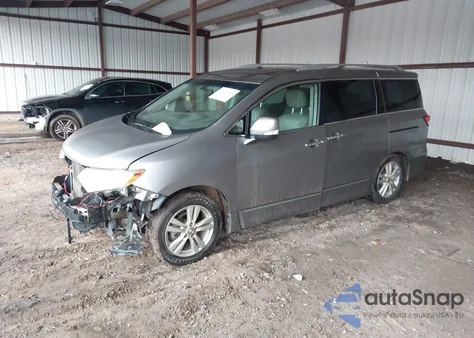 2011 Nissan Quest Sl from USA, damaged, VIN JN8AE2KP5B9002440